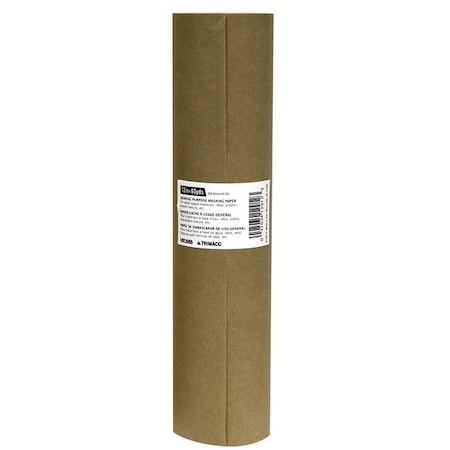 Trimaco 12in x 180' Brown General Purpose Masking Paper GP12